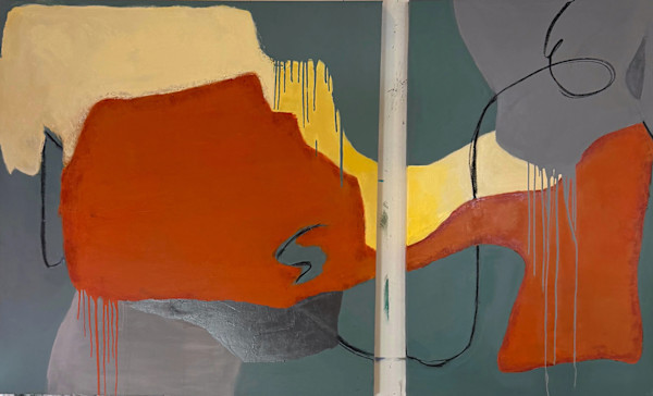 The Space Between (diptych) by Barbara Inbody, Image 1.