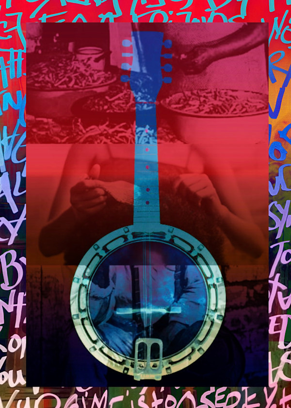 Scenes from Life: Black Artifact The  Banjo by Courtney Minor