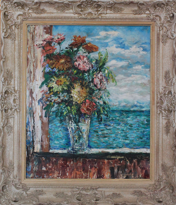 Window Flowers by Rita Asfour, Image 1.