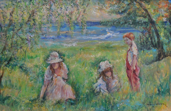 Picking Flowers by Rita Asfour