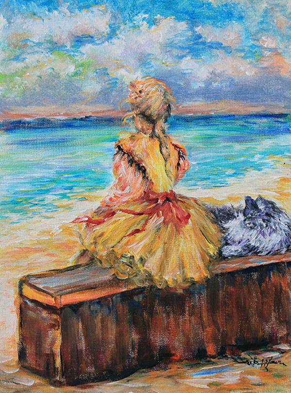 Uninterested Cat by Rita Asfour, Image 1.