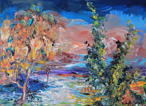 By The Mountain by Rita Asfour, Image 1.
