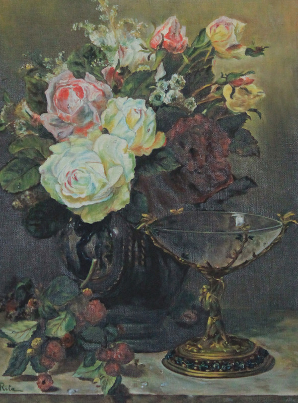 Champagne Glass by Rita Asfour, Image 1.