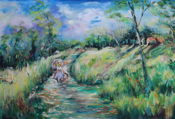 Down The Trail by Rita Asfour