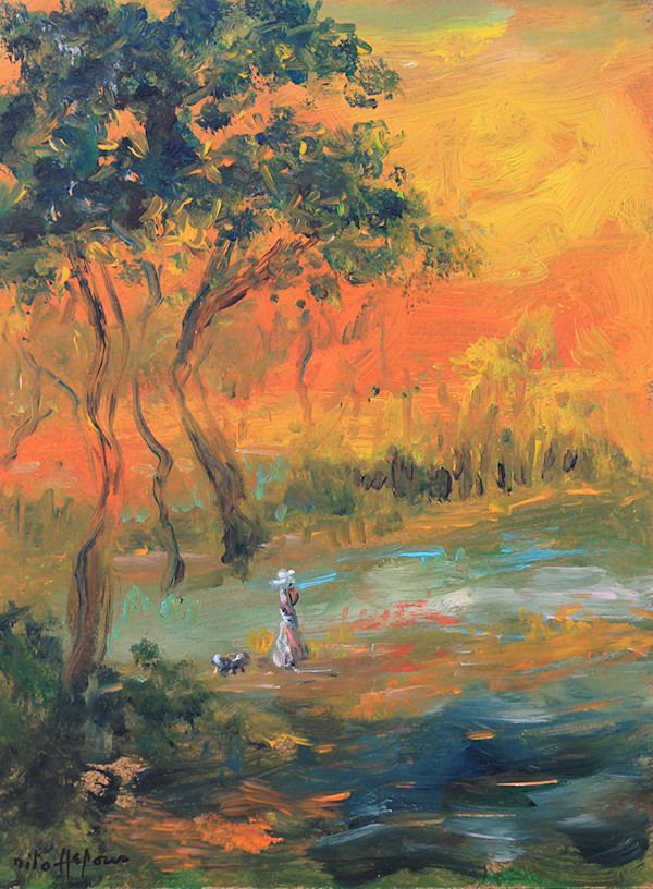 Orange Sky by Rita Asfour, Image 1.
