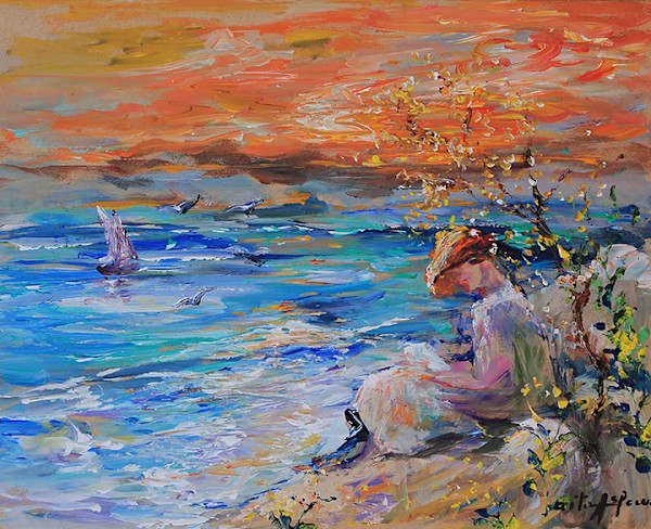 Reading by Rita Asfour, Image 1.