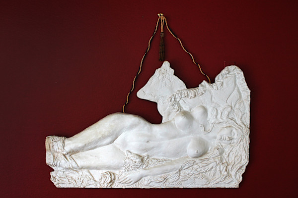 Reclining Woman Plaster by Rita Asfour, Image 1.