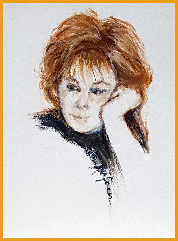 Self Portrait by Rita Asfour, Image 1.