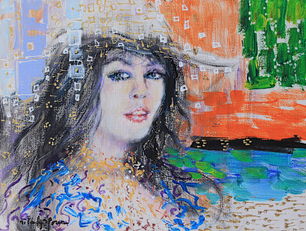 Used by PBS in 2017 but painted in Malibu by Rita Asfour, Image 1.