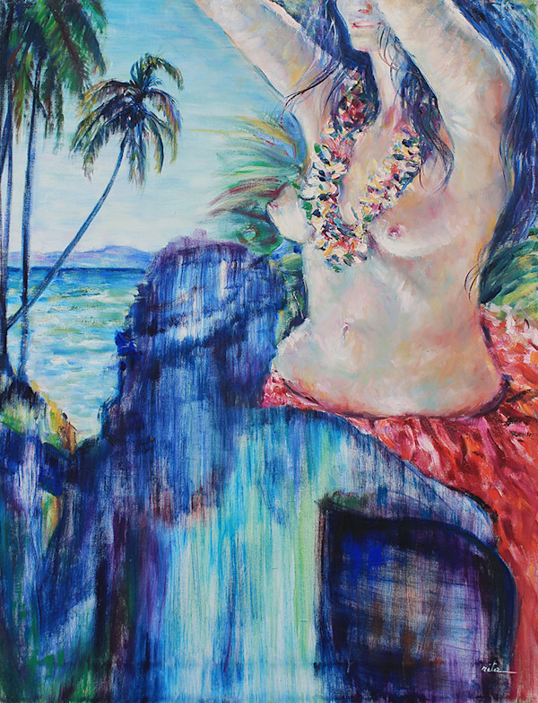 Tahitian Music by Rita Asfour, Image 1.
