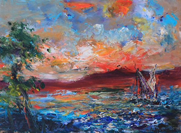 The Torrent by Rita Asfour, Image 1.
