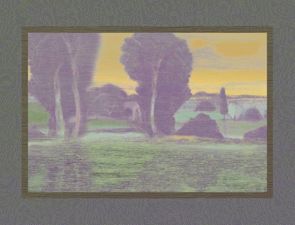 Purple Tree by Milton Glaser