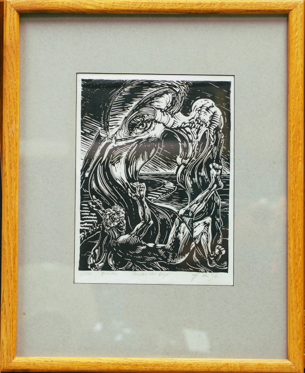Jacob and the Angel by Jacob Van Wyk