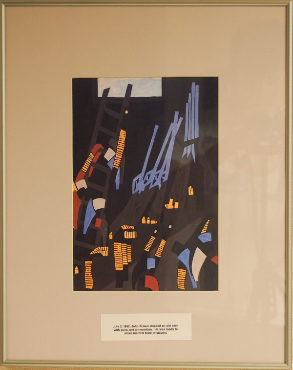 The Legend of John Brown #10 by Jacob Lawrence