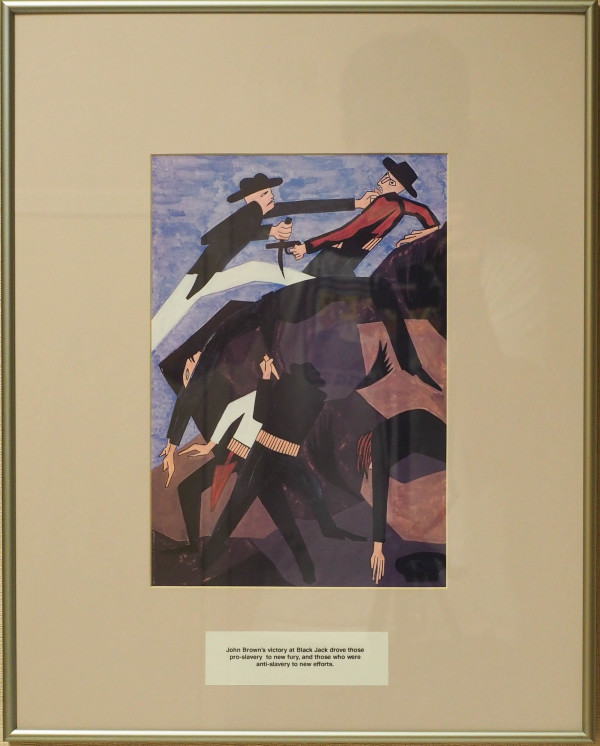 The Legend of John Brown #6 by Jacob Lawrence