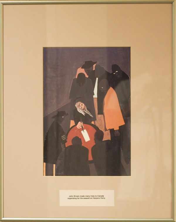 The Legend of John Brown #8 by Jacob Lawrence