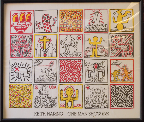 One Man Show - (Print) by Keith Haring
