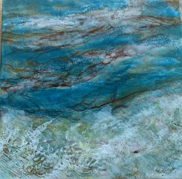 Ocean Bottom by Laura Drew Art