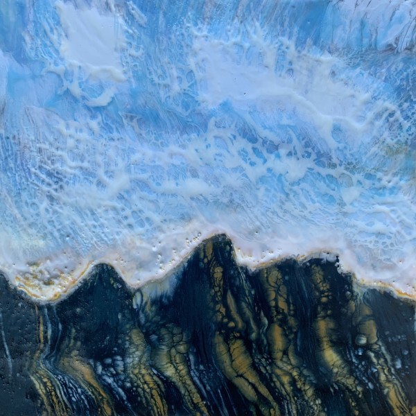 Teton Waves by Laura Drew Art