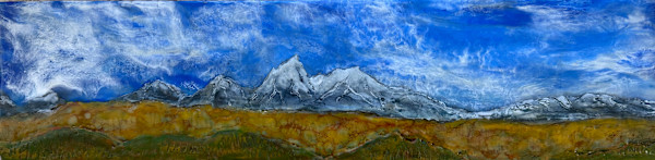 Never Ending Blue by Laura Drew Art