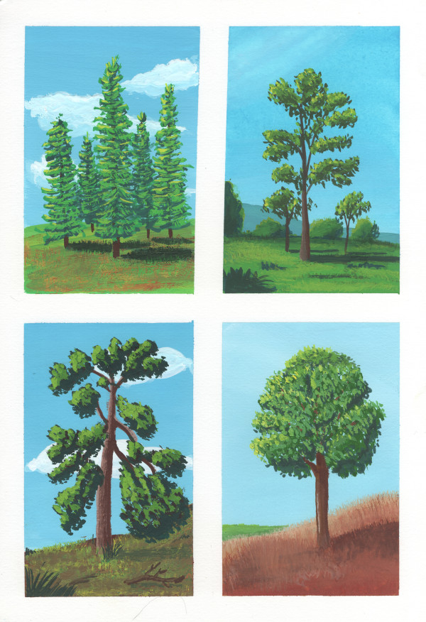 Tree Study by Dave Astels