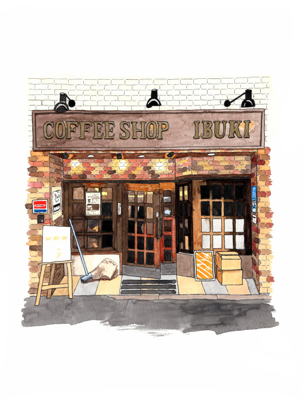 Coffee Shop Ibuki by Dave Astels