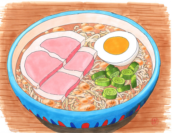 Ramen from Ponyo by Dave Astels