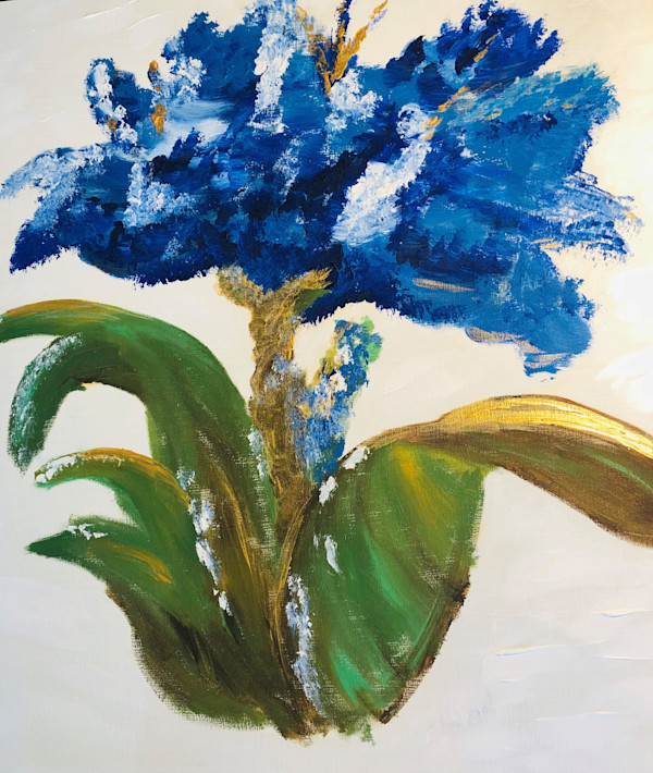 Blue Iris by Kathryn Redden