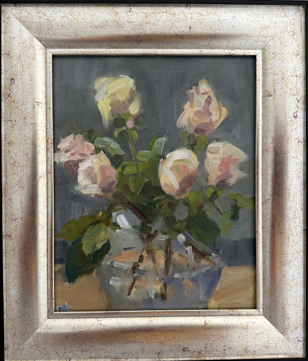 White Roses by Olga Hegner, Image 1.