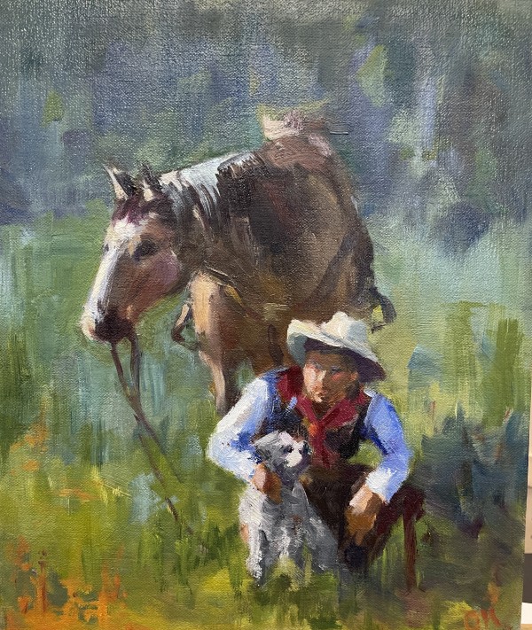 On The Ranch by Olga Hegner