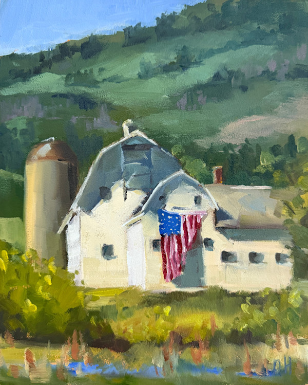 Park City Barn July Morning by Olga Hegner, Image 1.
