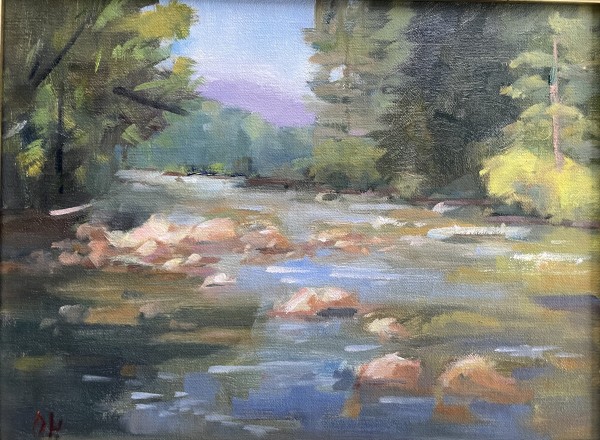 Teton River - A Good Walk by Olga Hegner