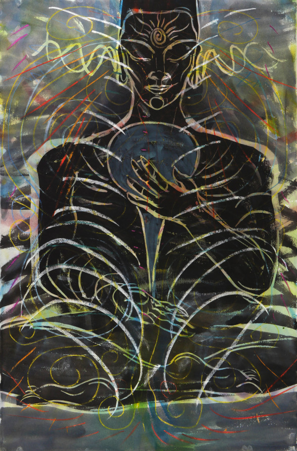 Meditator by Janet Morgan
