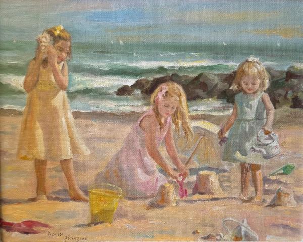 Fun at the shore by Denise Franzino