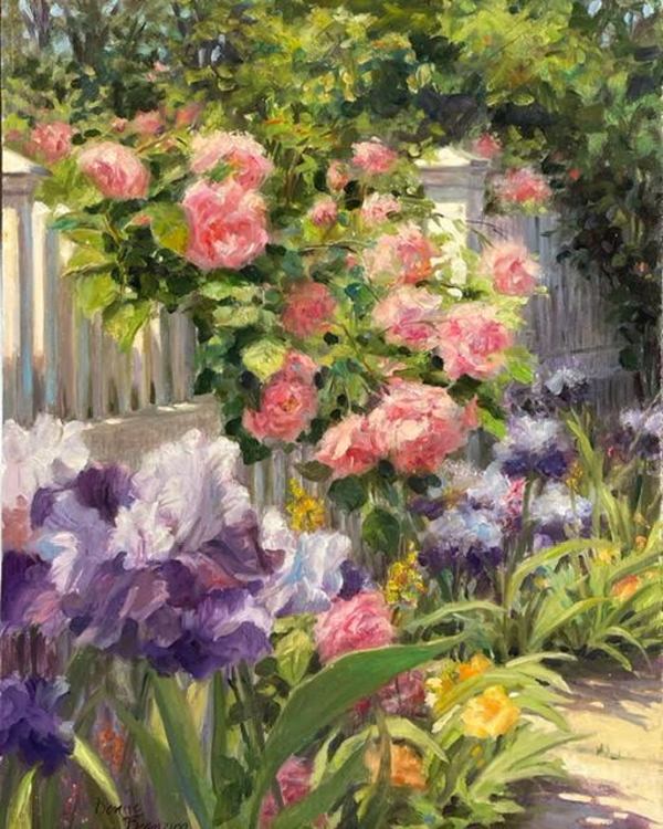 My Neighbor's Garden by Denise Franzino