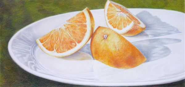 Oranges 3 by Eileen Baumeister McIntyre