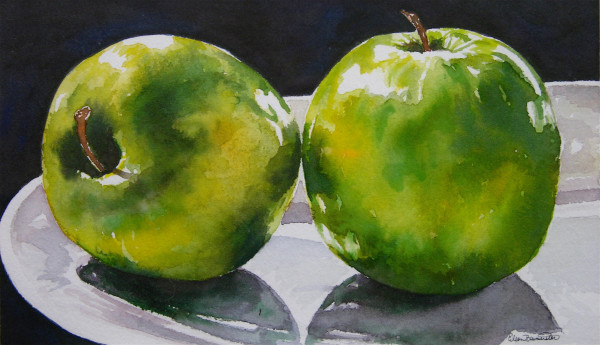 Granny Smiths by Eileen Baumeister McIntyre