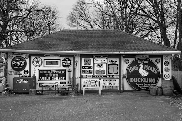 Garage, Laurel, NY by Raymond Germann