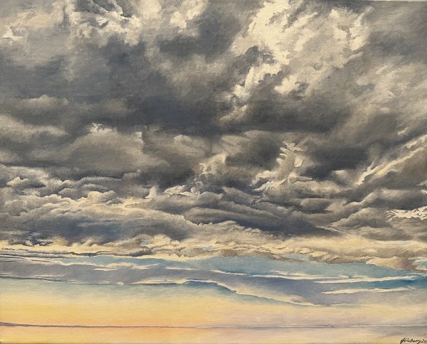 “July 24 th”  ( gray sky) by Jacqueline DuBarry