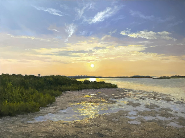 Sunset, Low Tide by David Peikon, Image 1.