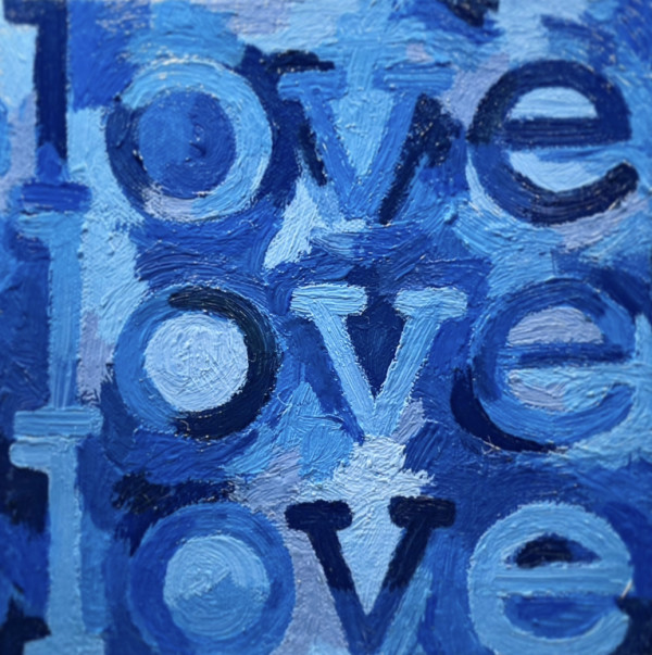 Royal Blue Love by Kirsten Swanson Bowen