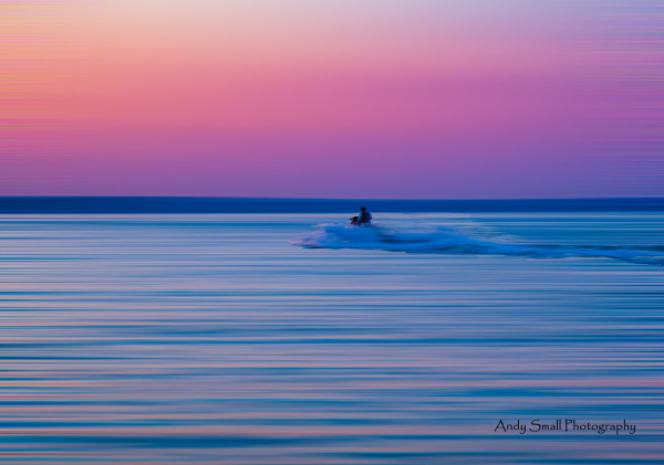 Jet Skiing on the Bay by Andy Small