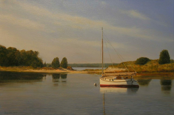 Cat Napping by Laurence Johnston