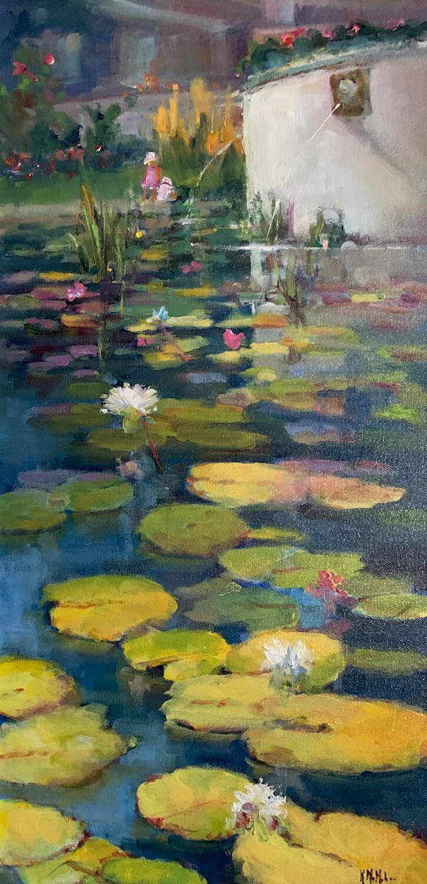 The Lily Pond In The Summer by Kathryn  A. McMahon