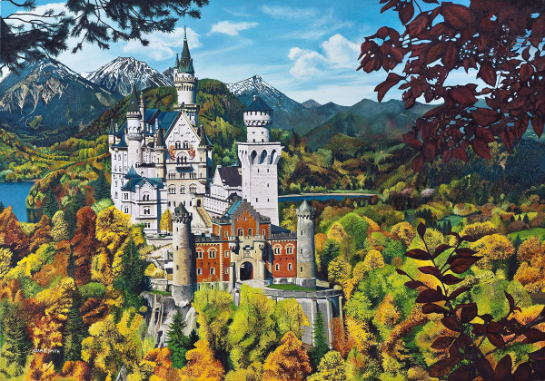 Neuschwanstein Castle by Adam D. Smith