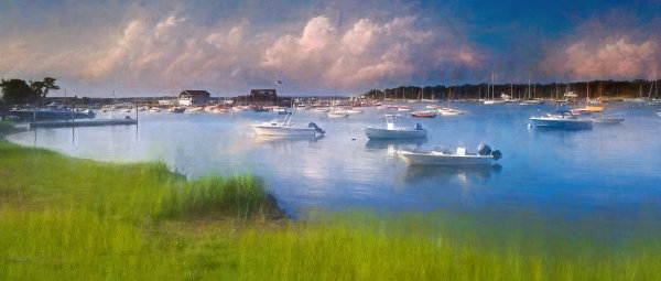 North Harbor by Jacques Everett Le Blanc