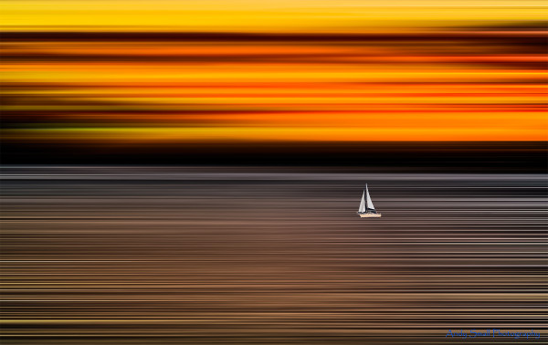 Sunset Sail by Andy Small