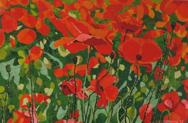 Poppies by Leah Tomaino