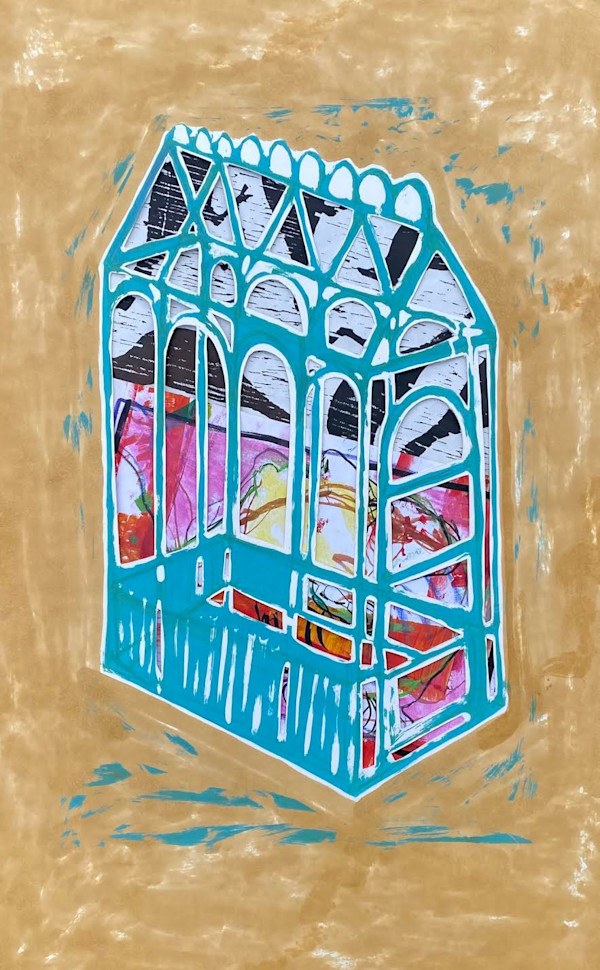 Turquoise Greenhouse by Larissa Grass, Image 1.