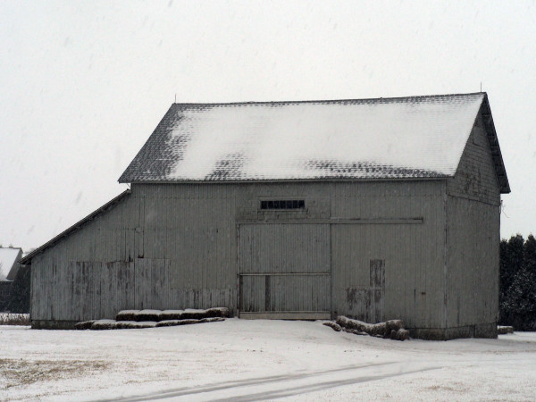 Winter Barn by Susan Saunders